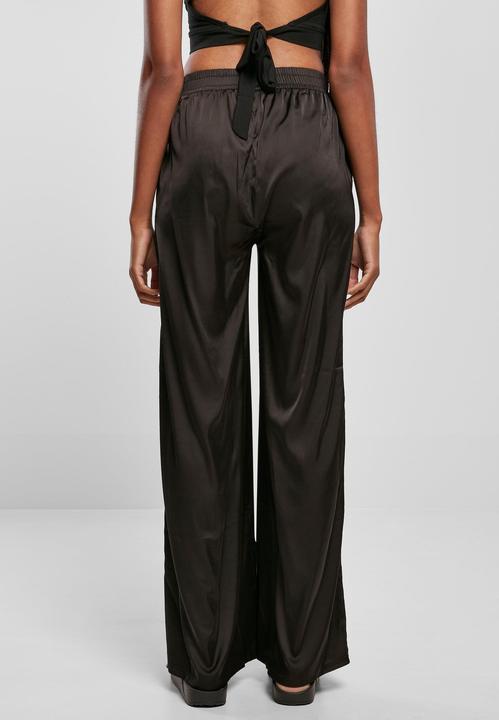 Image du produit Urban Classics Ladies Satin Wide Leg Pants (XS)