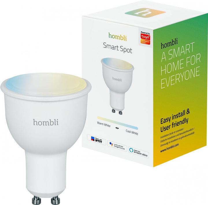 Produktbild Hombli Smart Spot CCT (GU10, 4.50 W, 380 lm, 1 x, F)
