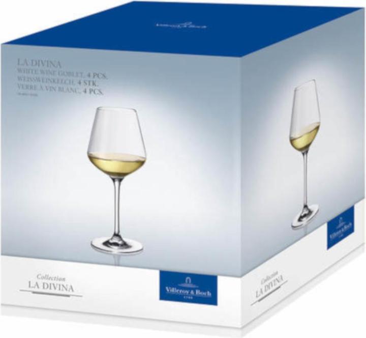 Image du produit Villeroy & Boch La Divina (38 cl, 4 Verres, Verres à vin blanc)
