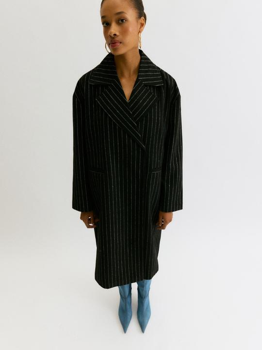 Actual product image Vero Moda Snnoa Ls Oversize Long Coat - Sto Coat (38)