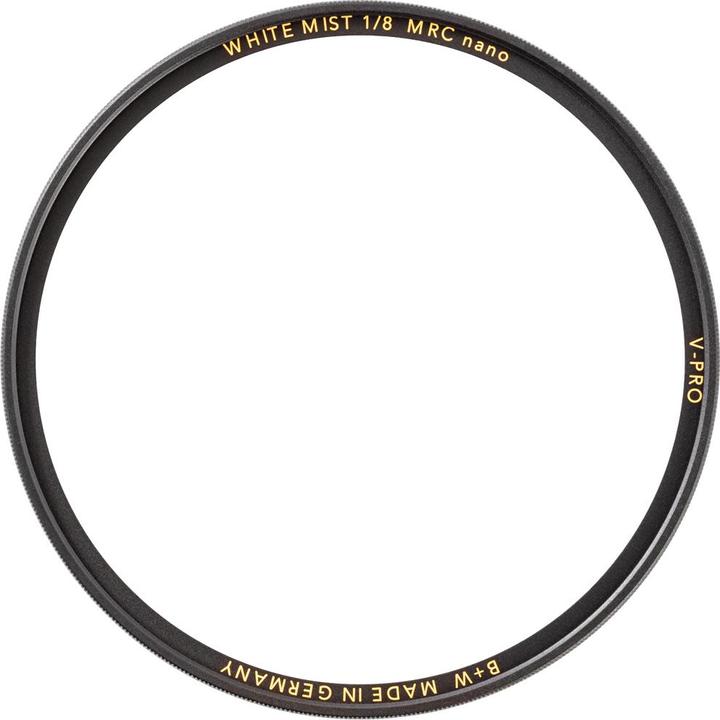Actual product image B+W Mistfilter White 1/8 MRC nano V-Pro 82mm (Black Mist Filter)