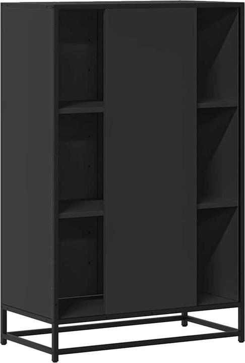 Productafbeelding VidaXL Highboard zwart 68x35x106,5 cm materiaal op houtbasis en metaal