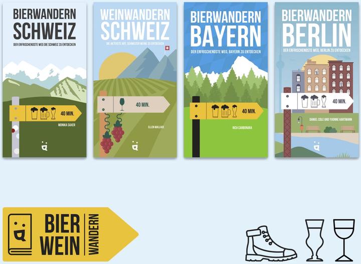 Produktbild Helvetiq Bierwandern Schweiz (Deutsch, Monika Saxer, 2014)