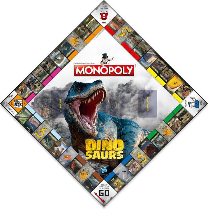 Image du produit Winning Moves Επιτραπέζιο Παιχνίδι Monopoly Dinosaurs για 2-4 Παίκτες 8+ Ετών WM04251