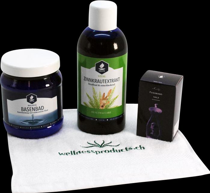 Actual product image Helfe Alkaline bath, Horsetail, Foot Bath Salt & towel