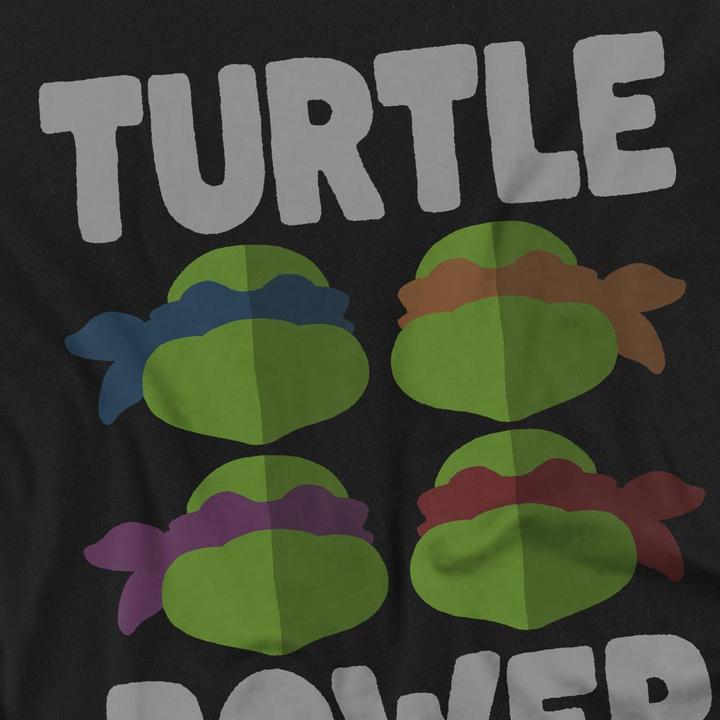 Immagine prodotto Teenage Mutant NT Turtle Power Maglietta Facce Uomo (4XL)