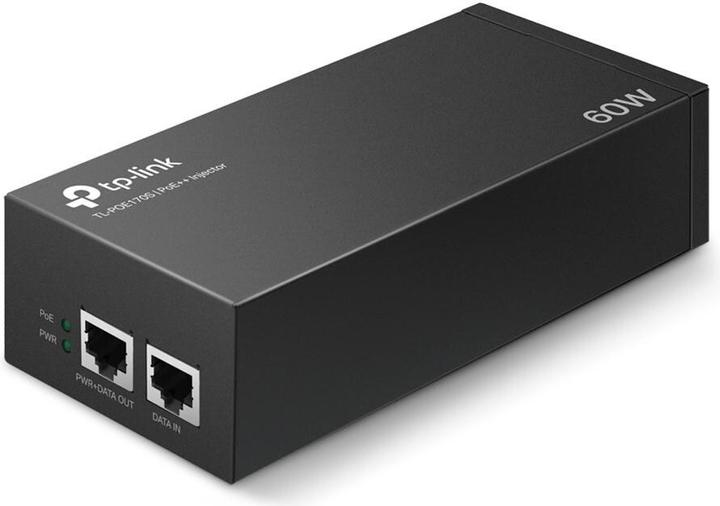 TP-Link POE Adapter TL-POE170S Injektor (802.3at (PoE+), 802.3bt (PoE++), 802.3af (PoE), 60 W)
