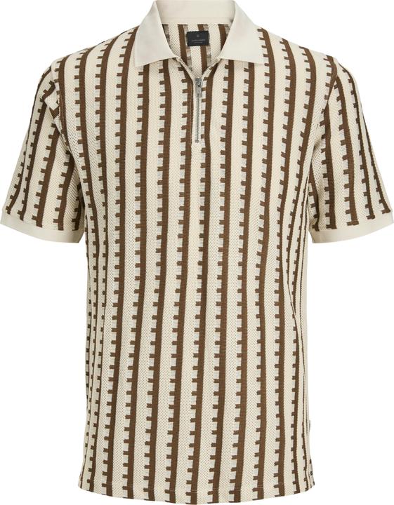Jack & Jones Plus Size Gestreift Poloshirt Poloshirt (4XL)