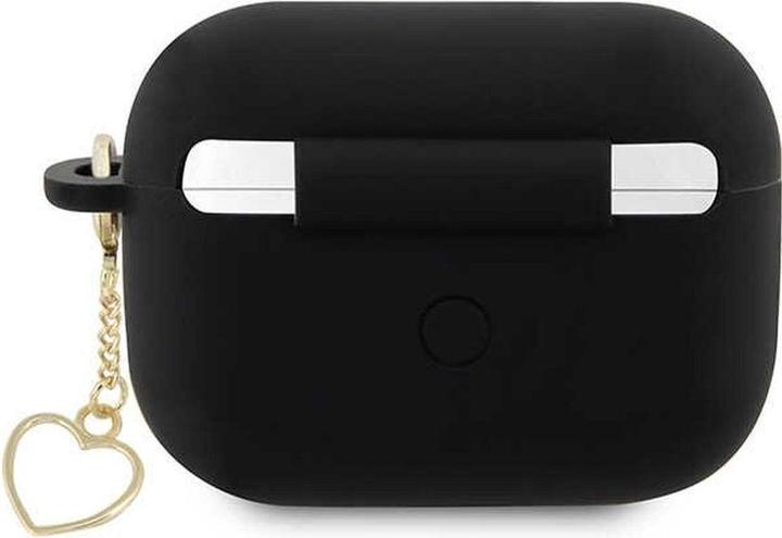 Produktbild Guess 4G Charms Heart Silicone Case für Apple Airpods Pro 2 - black (Kopfhörer Tasche)