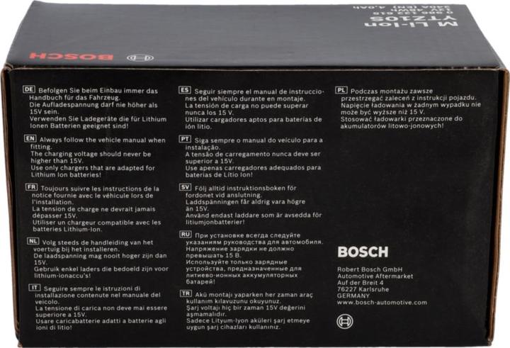 Nutritional values and ingredients Bosch Automotive Motorcycle battery LTX10S-BS (12 V, 4 Ah, 105 A)