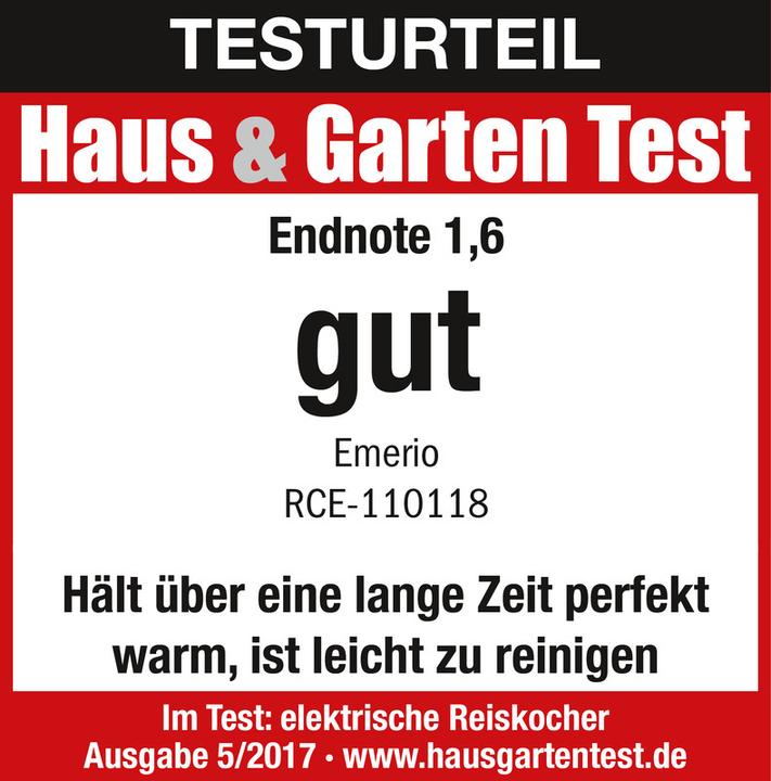 Image du produit Emerio cuiseur de riz