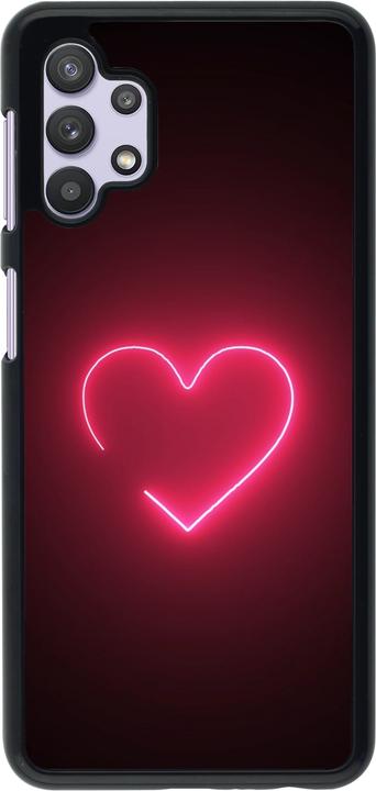 Produktbild PhoneLook Hülle Valentine 2023 single neon heart (Samsung Galaxy A32 5G)