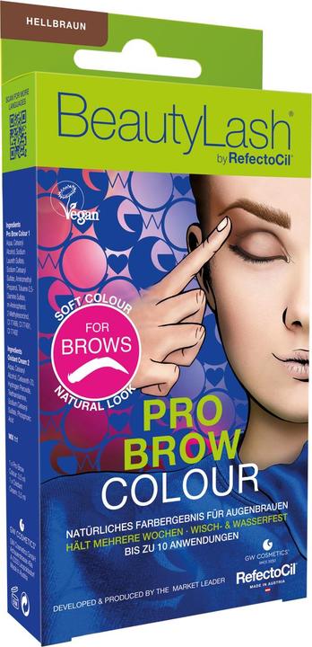 Actual product image BeautyLash - Pro Brow Colour Light Brown
