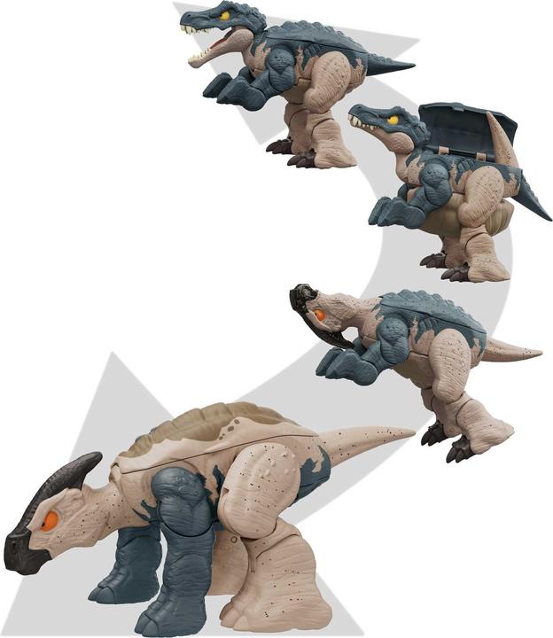 Produktbild Jurassic World Fierce Changers Double Dangers Baryonyx/Parasoralophous