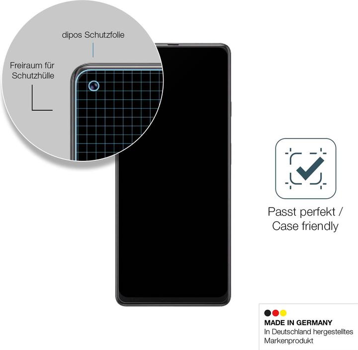 Actual product image Dipos Screen Protector Anti-Shock (2 Piece, Cubot MAX3)