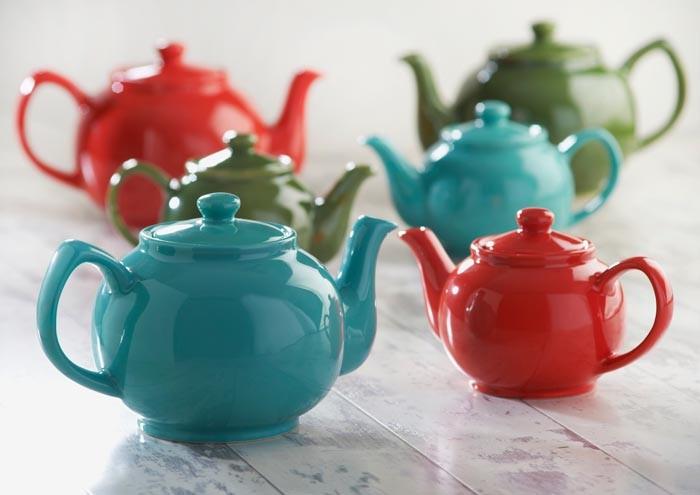 Actual product image Price & Kensington 2 cups teapot, stoneware, jade green, glossy (0.45 l)