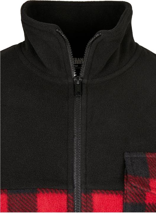 Produktbild Urban Classics Patterned Polar Fleece Track Jacket (L)