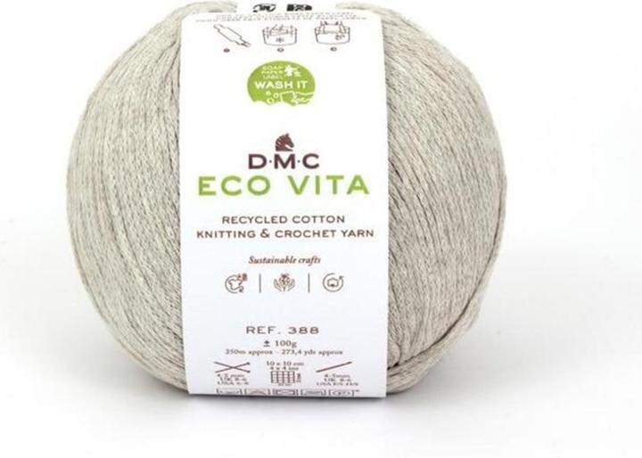 Image du produit DMC Laine Eco Vita 100 g, beige clair (250 m)