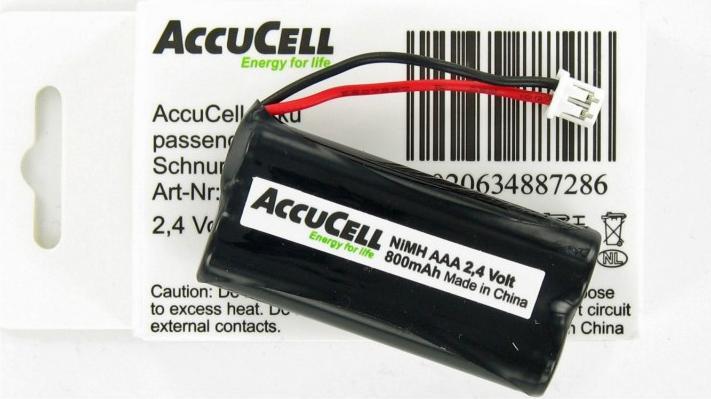 Image du produit AccuCell Batterie pour téléphone Da Vinci Batterie 2xAAA