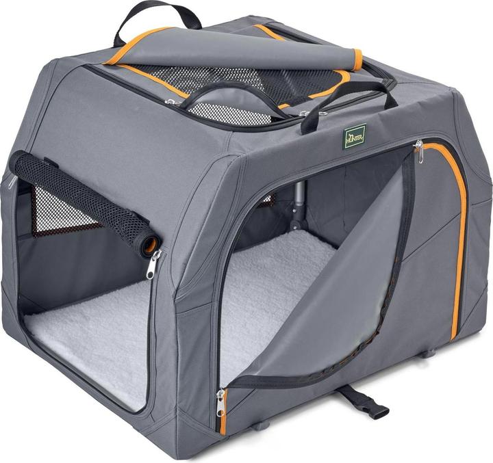 Hunter Faltbare Hundebox mit Aluminium-Gestell