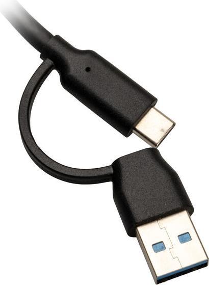Actual product image Nitro Concepts UH1, 10-port hybrid USB hub, USB 3.2 (10 Ports)
