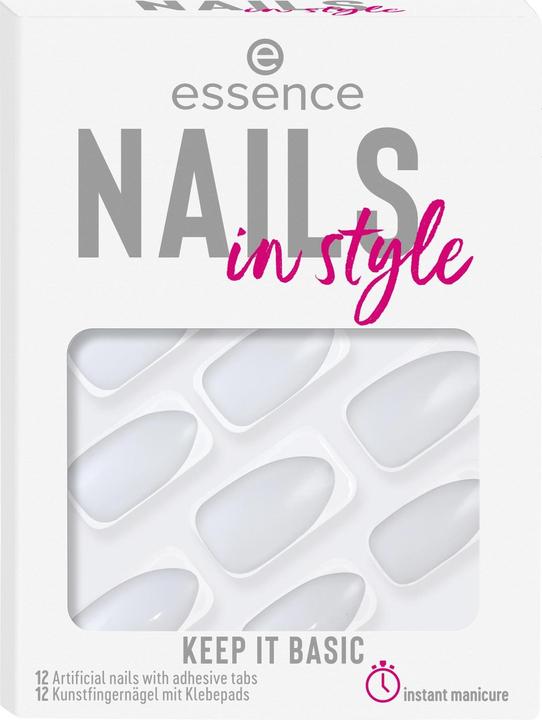 Produktbild essence Nails in style 15 (Kunstnägel, Weiss)
