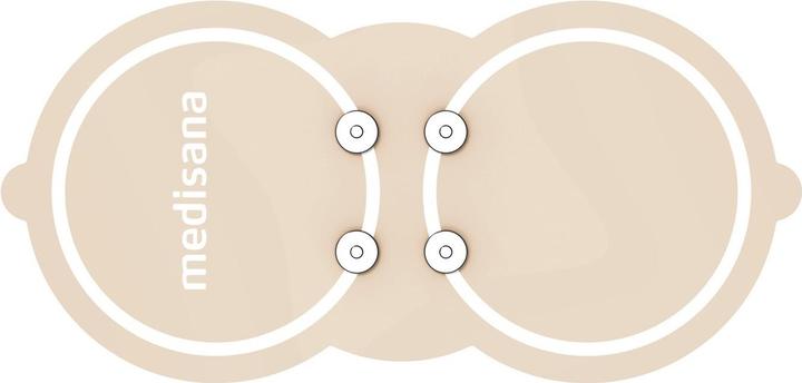 Actual product image Medisana Pads/Elektroden für TT 250 (2 Stück gross)