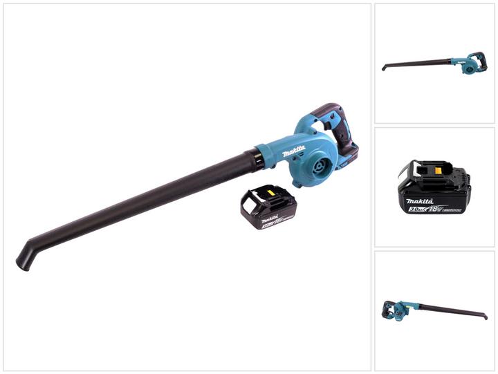 Productafbeelding Makita DUB 186 F1 Accu bladblazer 18 V + 1x accu 3.0 Ah - zonder lader (Oplaadbare batterij, Bladblazer)