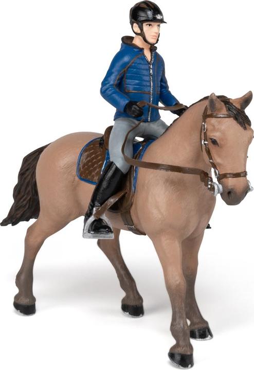 Actual product image Papo Rider with trail horse
