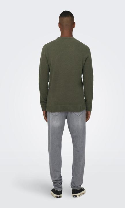 Produktbild Only & Sons Einfarbiger Strickpullover (XS)
