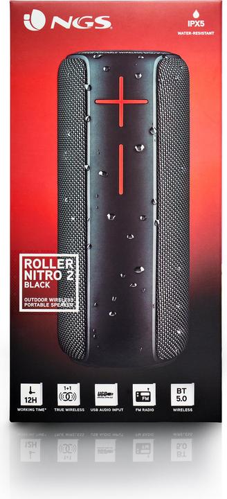 Actual product image NGS Scooter nitro 2 black (12 h, Rechargeable battery operated)