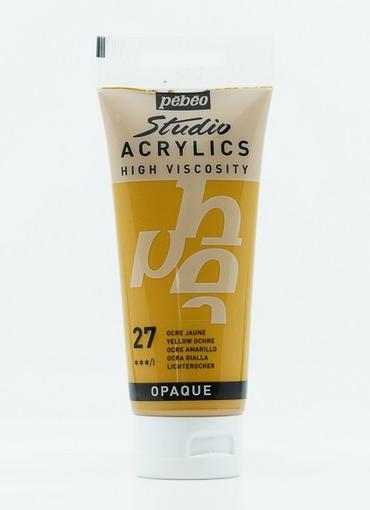 Image du produit Pebeo Acrylique Fine Studio Acrylics (Lumières Ocre Ocre, 100 ml)