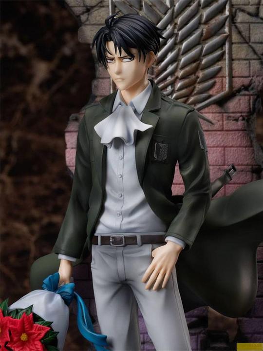 Actual product image GED ST Attack on Titan 1/7 Levi Birthday 30cm