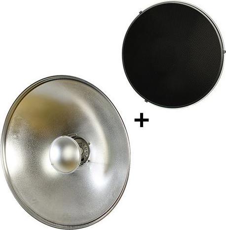 Actual product image Studioking Beauty Dish Silver SK-BD700 70 cm with honeycomb (Beauty dish)