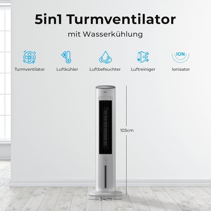 Produktbild Balter Turmventilator VT-09 mit Ionisator