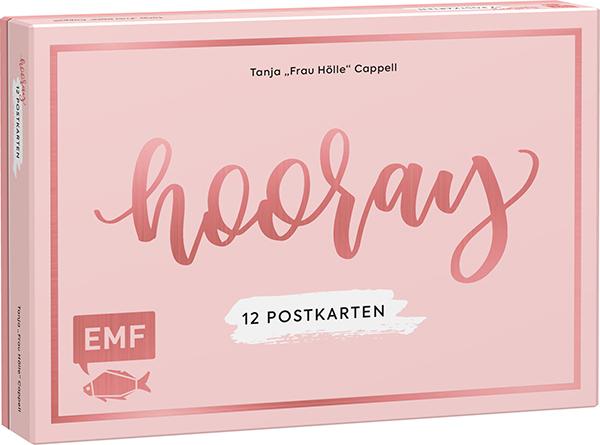 Actual product image Hooray - 12 handlettering postcards (12 pcs.)