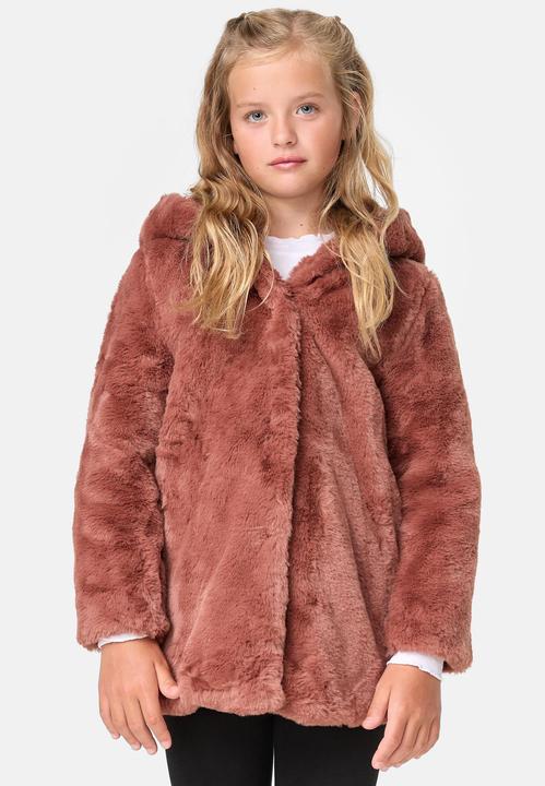Actual product image Urban Classics Girls Hooded Teddy Coat (134, 140)