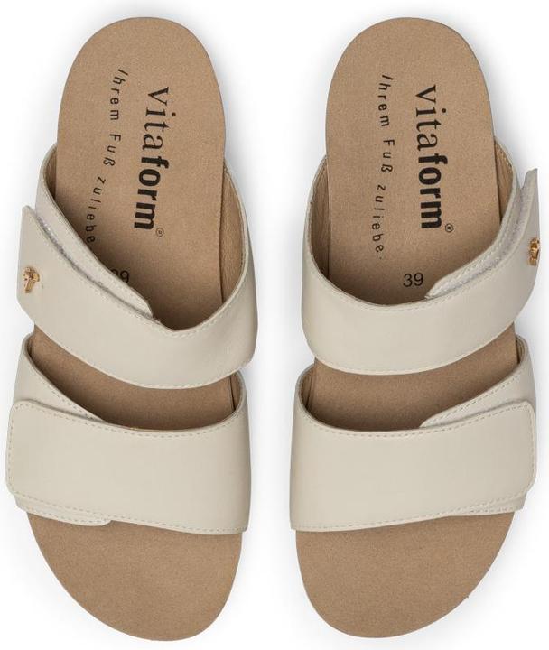 Actual product image Vitaform Pantoletten Damen Weite H Softnappaleder (40)