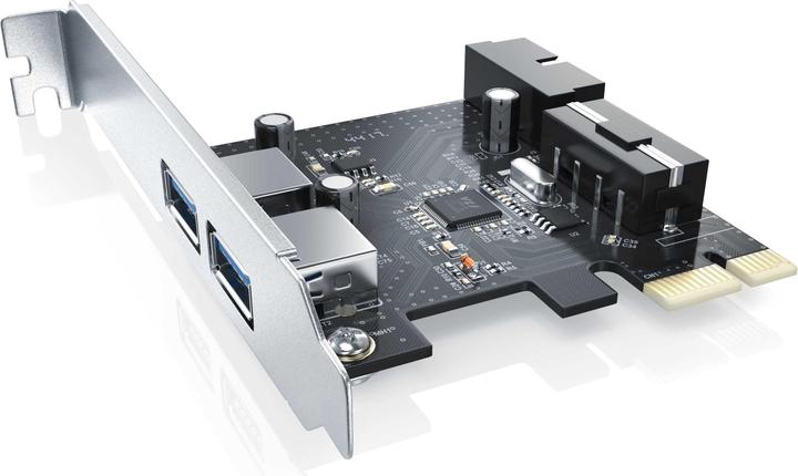 Image du produit CSL USB 3.2 Gen1 PCI Express Card PCIe Controller - 2X externes 1 x interne Header - carte d'interface