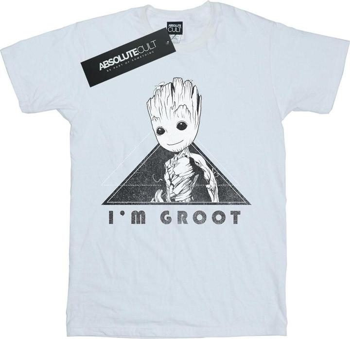 Produktbild Guardians Of The Galaxy Vol. 2 Groot Mono Triangle TShirt (M)
