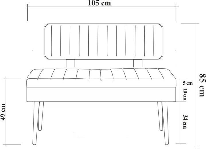 Actual product image Homitis Ian (105 cm)