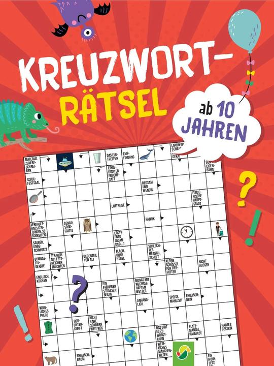 Produktbild Kreuzworträtsel ab 10 Jahren (Deutsch, Schwager & Steinlein Verlag, 2023)