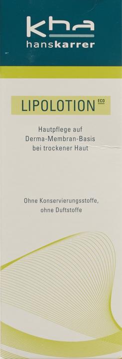 Produktbild Hans Karrer Eco Lipolotion 200ml (Körpercreme, 200 ml)