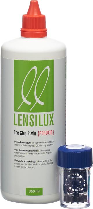 Actual product image Lensilux One Step (Peroxide) Platinum + Catalyst Container Solvent (Peroxide system, 360 ml)