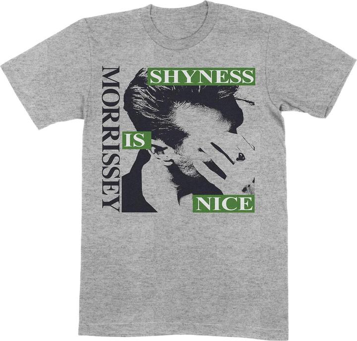 Immagine prodotto Morrissey Maglietta in cotone unisex adulto Shyness Is Nice (XXL)