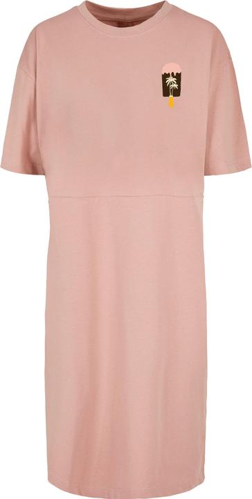 Merchcode Ladies Summer - Icecream Oversized Slit Dress - 118917