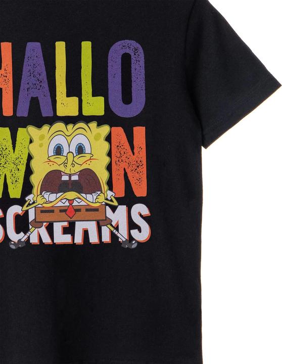 Immagine prodotto Spongebob Squarepants Halloween Screams Maglietta Bambini (128)