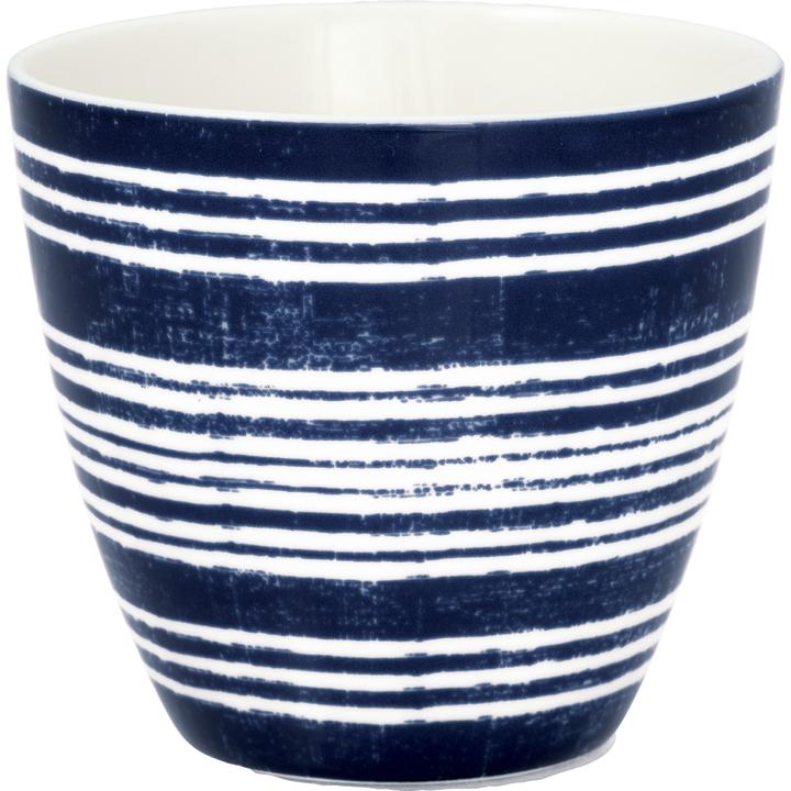 Actual product image Greengate Valetta Latte Cup blue 0.35l (350 ml, 1 x)
