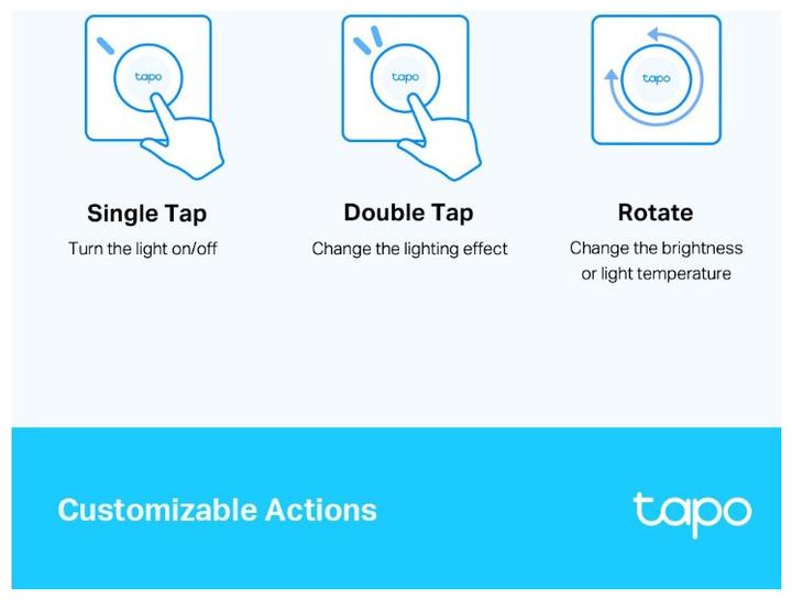 Actual product image TP-Link Smart Dimmer Switch Tapo