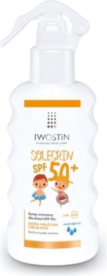 Immagine prodotto Iwostin Solcrin, spray protettivo per bambini, SPF 50+, 175 ml (Spray solare, SPF 50, 175 ml)